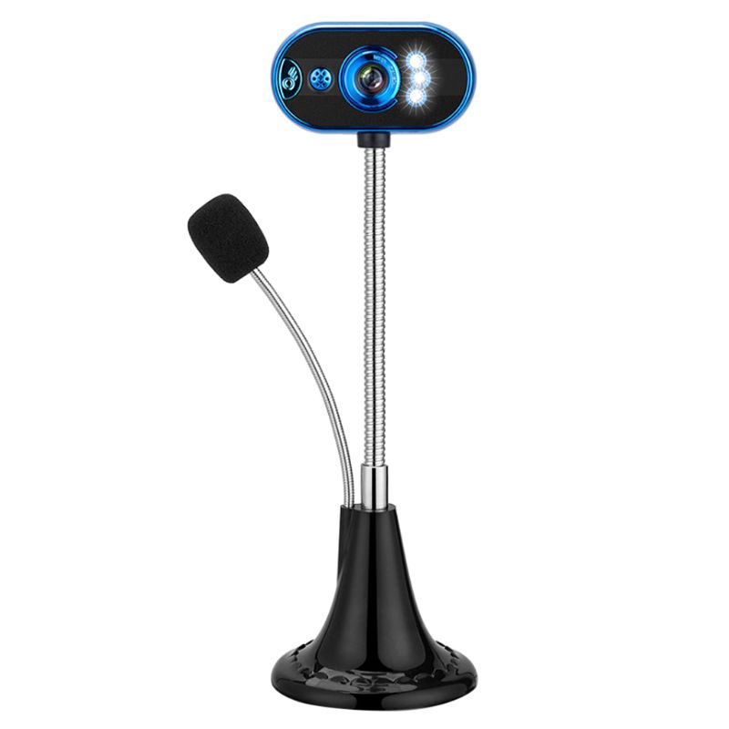 BTSG* High Definition USB Webcam Video Calling Web Camera Built-in Mic Camera for PC