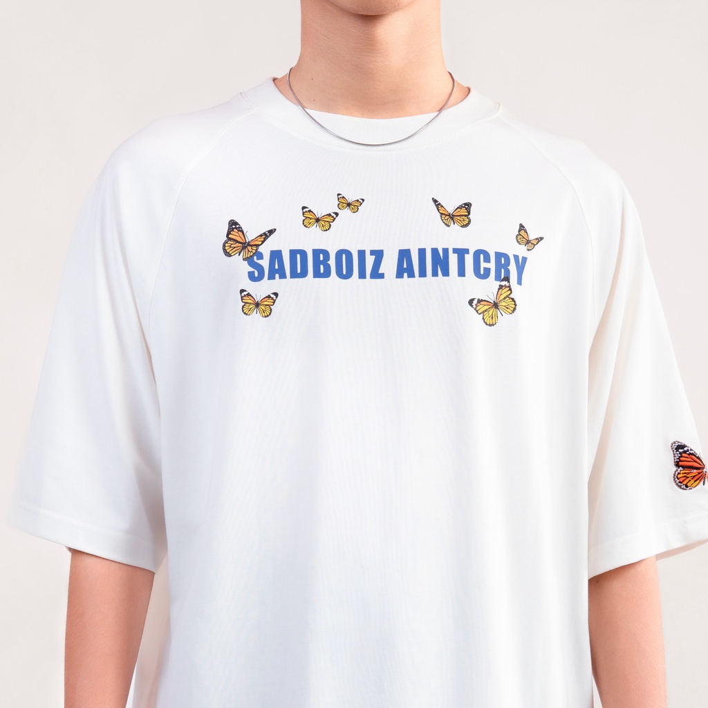 Áo thun SADBOIZ Dreamy Butterfly White