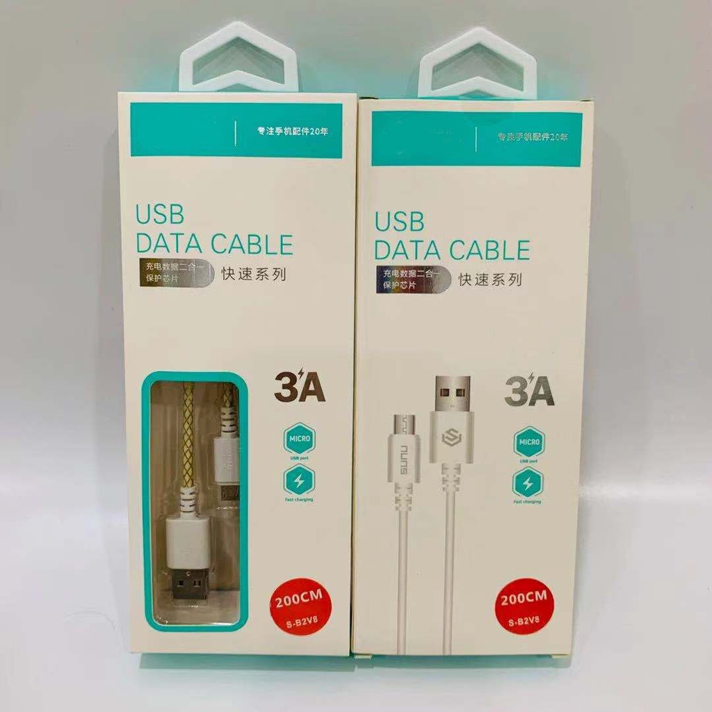 Dây 3A Micro USB Type C,cáp sạc IP2M/3M