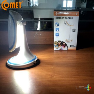 Đèn bàn sạc LED Comet CT173 ( Cam, Lam )