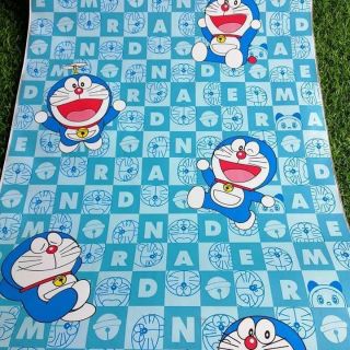 Giấy dán tường Doremon siêu đẹp (có sẵn keo) kèm video thực tế