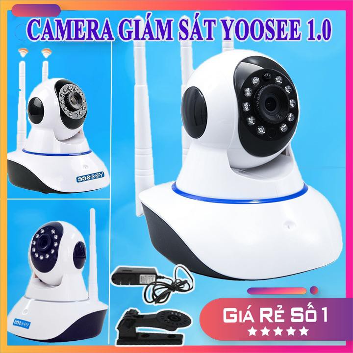 CAMERA YOOSEE 1.0 | QUAY 360 ĐỘ - HỖ TRỢ THẺ NHỚ LÊN ĐẾN 128GB | BẢO HÀNH 1 ĐỔI 1 60000