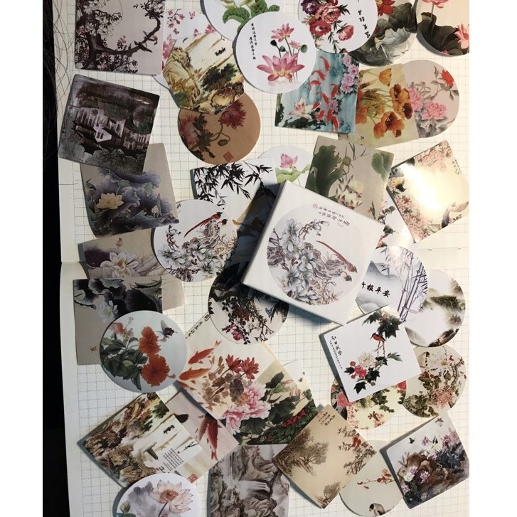 Sticker hình dán Hàn Quốc cute nhiều mẫu