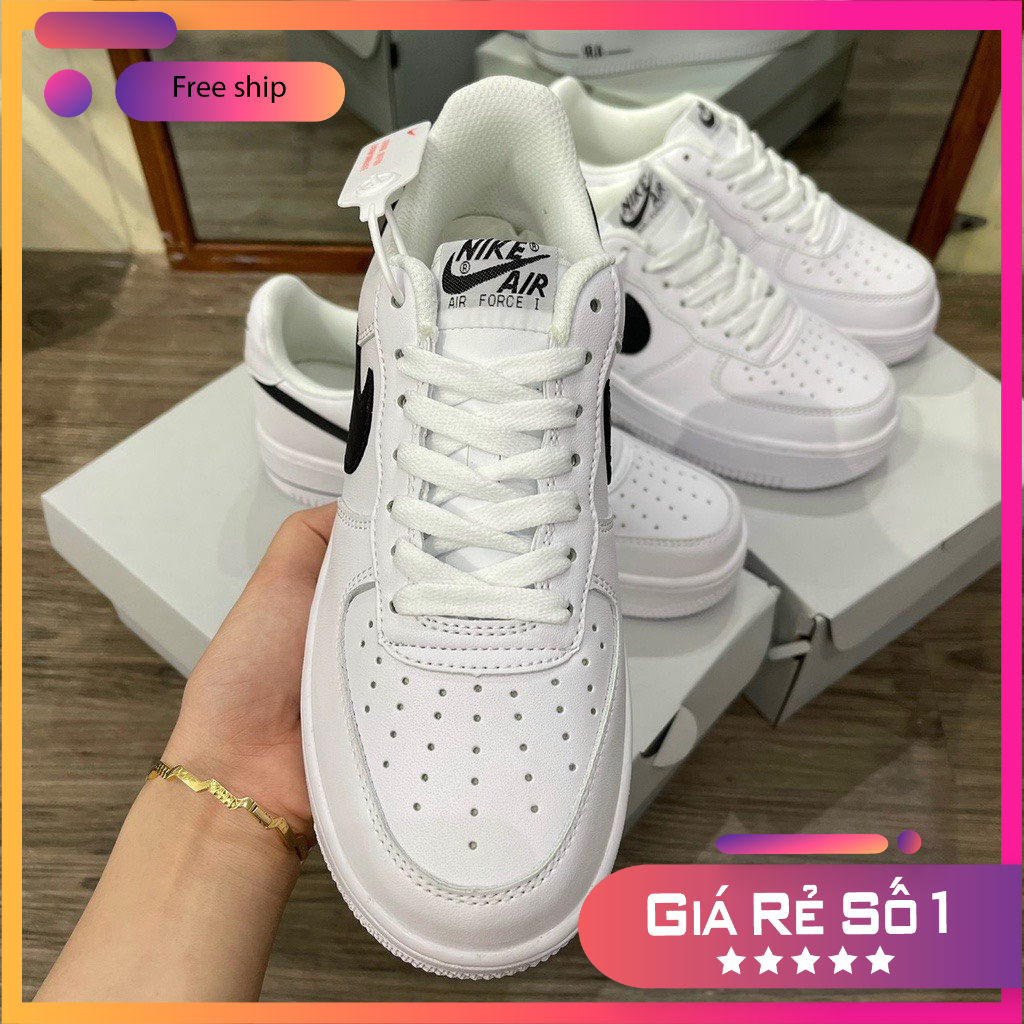 Giày thể thao AF1 Vảy Đen Nam,Nữ full hộp,full box