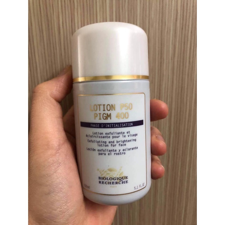 B.R Lotion p50 pigm 400, Dung dịch tái tạo và làm sáng da sạm nám