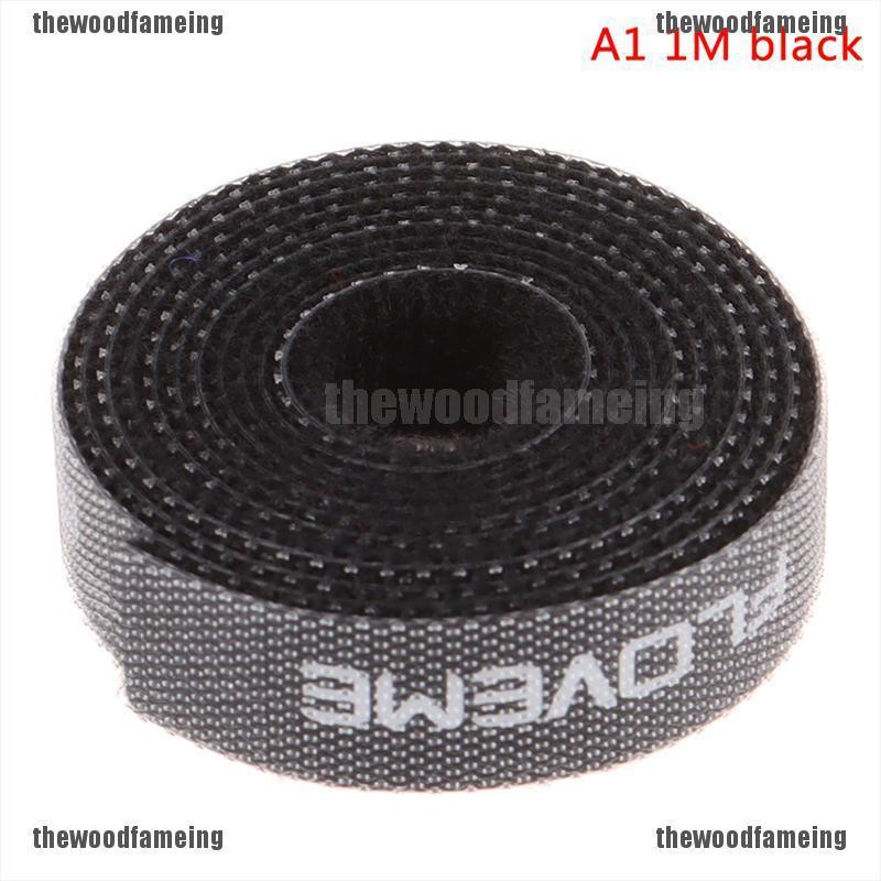 Cuộn Dây Nylon Mềm Siêu Mỏng 1 / 3 / 5M Kẹp Giữ Dây Cáp Tiện Dụng