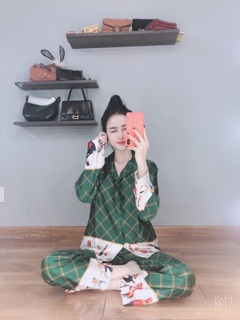 Lụa satin chú lính xịn đét