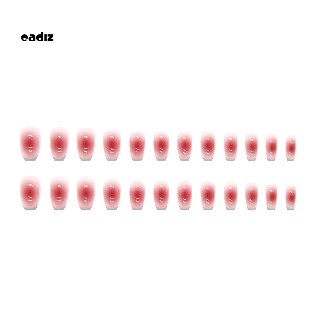 1 Bộ Móng Tay Giả Có Thể Đeo Với Keo Siêu Mỏng