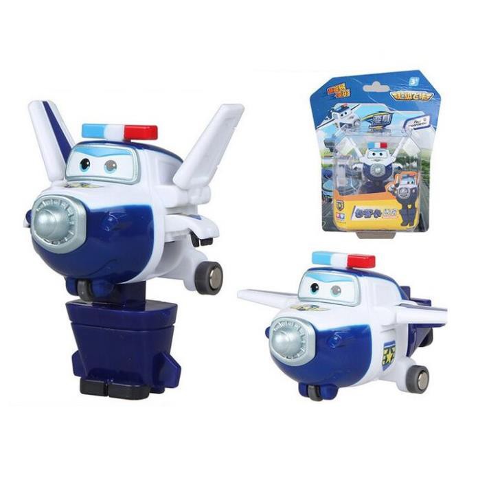 Super wings đội bay siêu đẳng đồ chơi trẻ em máy bay mini biến thành rô bốt (1 nhân vật)