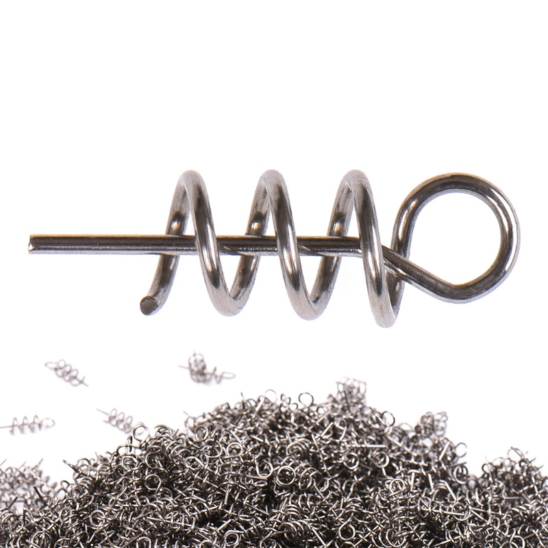 Bộ 50 Móc Lò Xo 14mm Cố Định Dây Câu Cá Chuyên Dụng