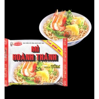 Mì hoành thánh hương vị tôm .1thung 30 gói 1 gói76g
