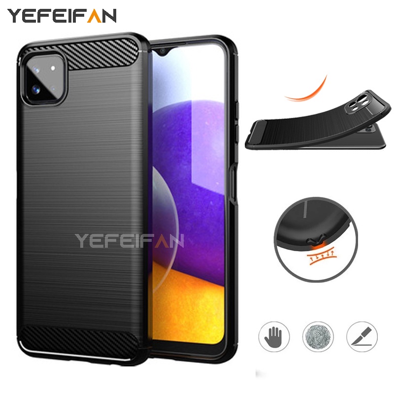 Ốp điện thoại  cho Samsung Galaxy A22 A52 32 5G  A72 A02 A02S A51 A31 mềm chống va đập chống rơi chống trầy