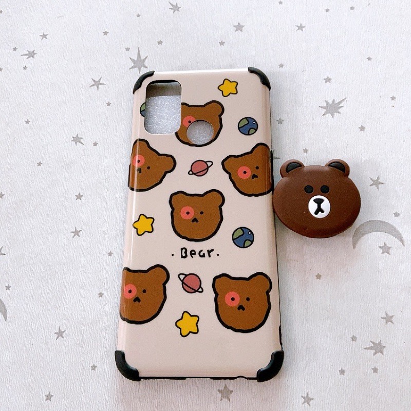 Ốp lưng idm Hàn Quốc kèm pop Oppo A53