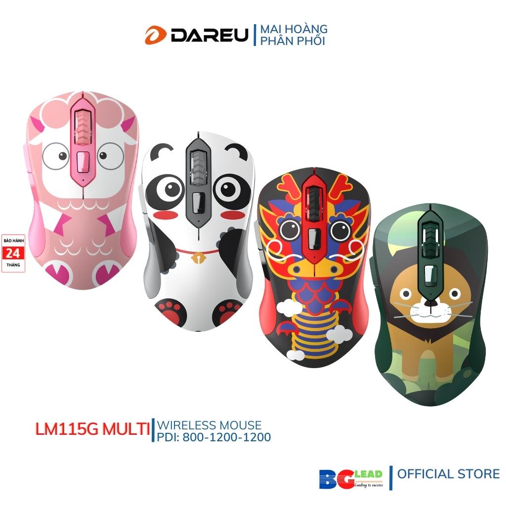 Chuột không dây DAREU LM115G Multi-Color