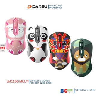 Chuột không dây DAREU LM115G Multi-Color