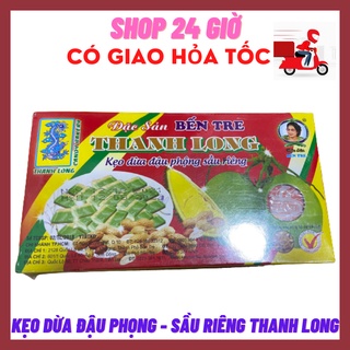 Hộp kẹo dừa đậu phọng - sầu riêng thanh long