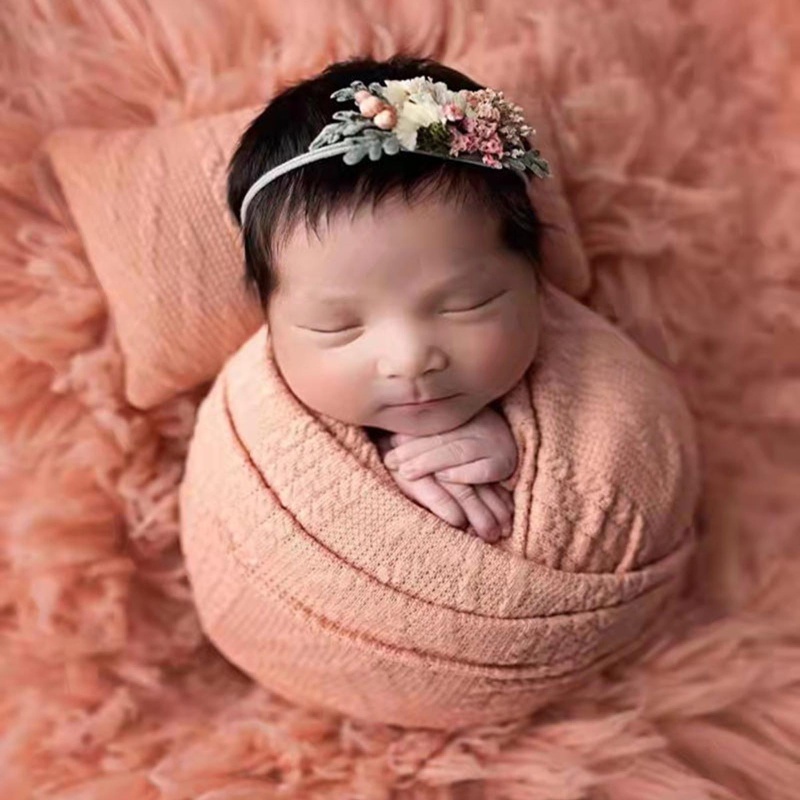 Bộ 2 Món Chăn Gối Ngủ Quấn Em Bé Sơ Sinh