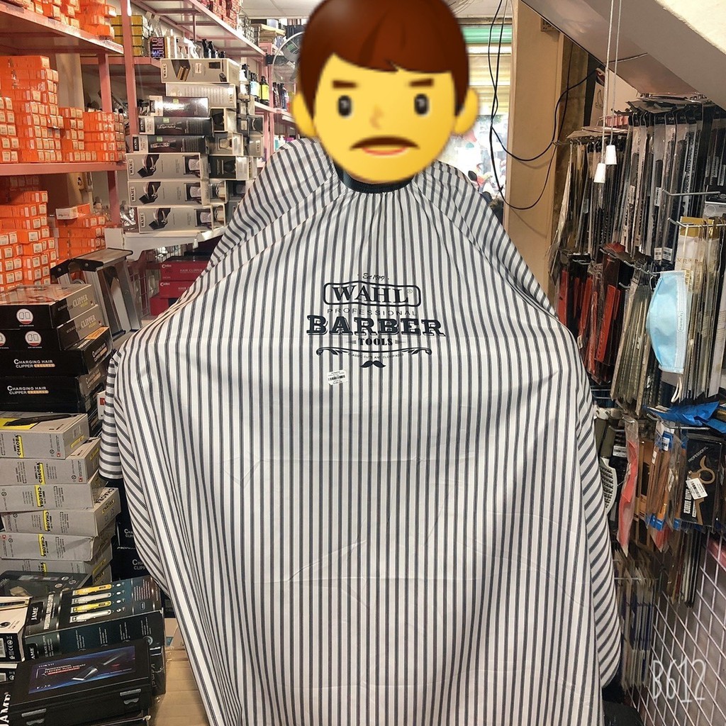 Aó choàng cắt tóc baber dành cho tiệm salon tóc