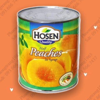 Đào ngâm Hosen 825g
