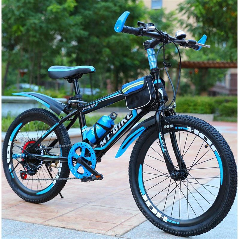 Xe đạp trẻ em dáng thể thao Size 20 inch phù hợp cho bé 7-13 tuổi [Đỏ,Xanh]