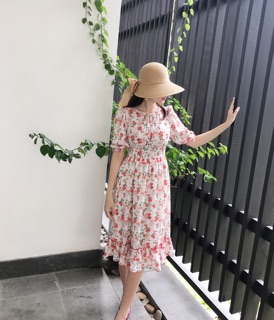 Đầm xoè lụa Thái Tuấn