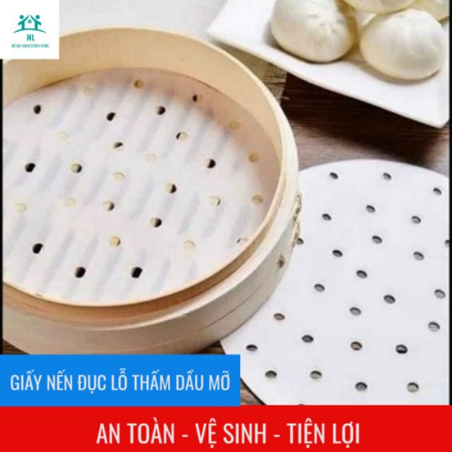 Set 100 tờ Giấy nến thấm dầu mỡ