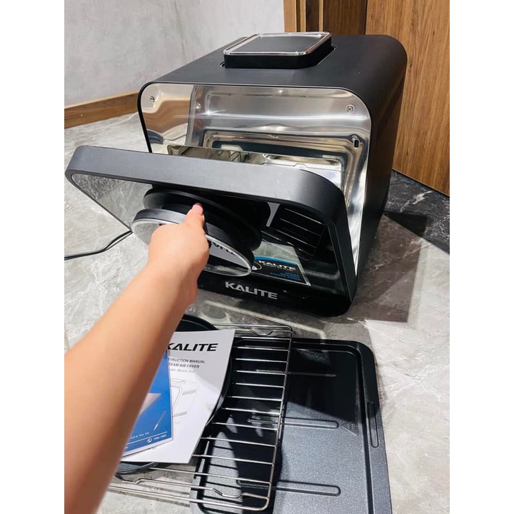 Chiên không dầu, hấp, chiên hơi nước 3in1 Kalite Steam Star 15L