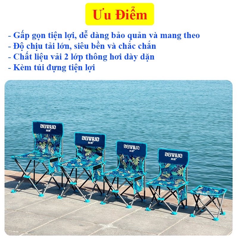 Ghế Xếp Gấp Gọn BENNO Cao Cấp