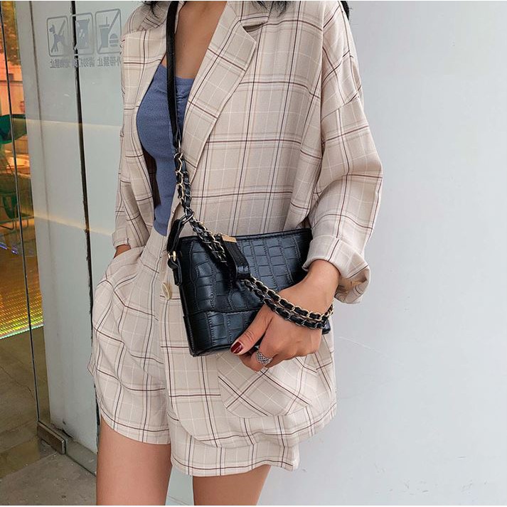 Túi Xách Nữ 💖𝐅𝐑𝐄𝐄 𝐒𝐇𝐈𝐏💖 Túi Đeo Chéo Nữ Chất Da Vân Cá Sấu Hàng Cao Cấp Size 21CM (TDC-71) | BigBuy360 - bigbuy360.vn