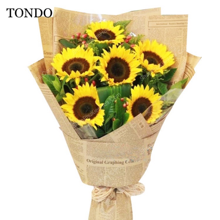 Giấy báo, giấy xi măng gói hoa, gói quà  kích thước 50-70 cm