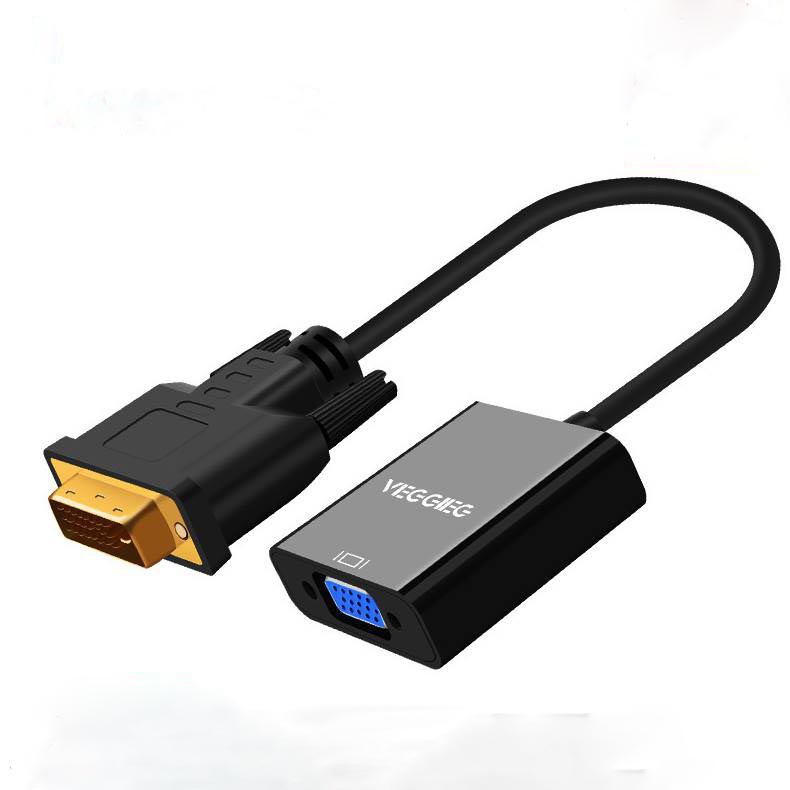 [Mã ELHACE giảm 4% đơn 300K] Cáp Chuyển DVI Sang VGA VEGGIEG - DVI To VGA