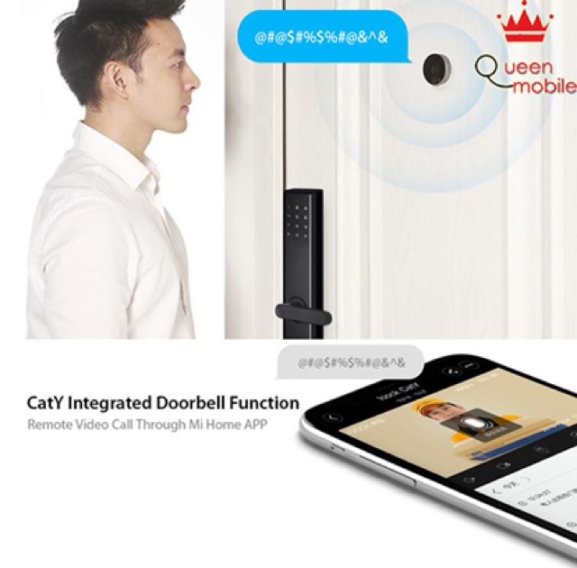 Chuông cửa hình ảnh XIAOMI Mijia Smart Door Peep Hole