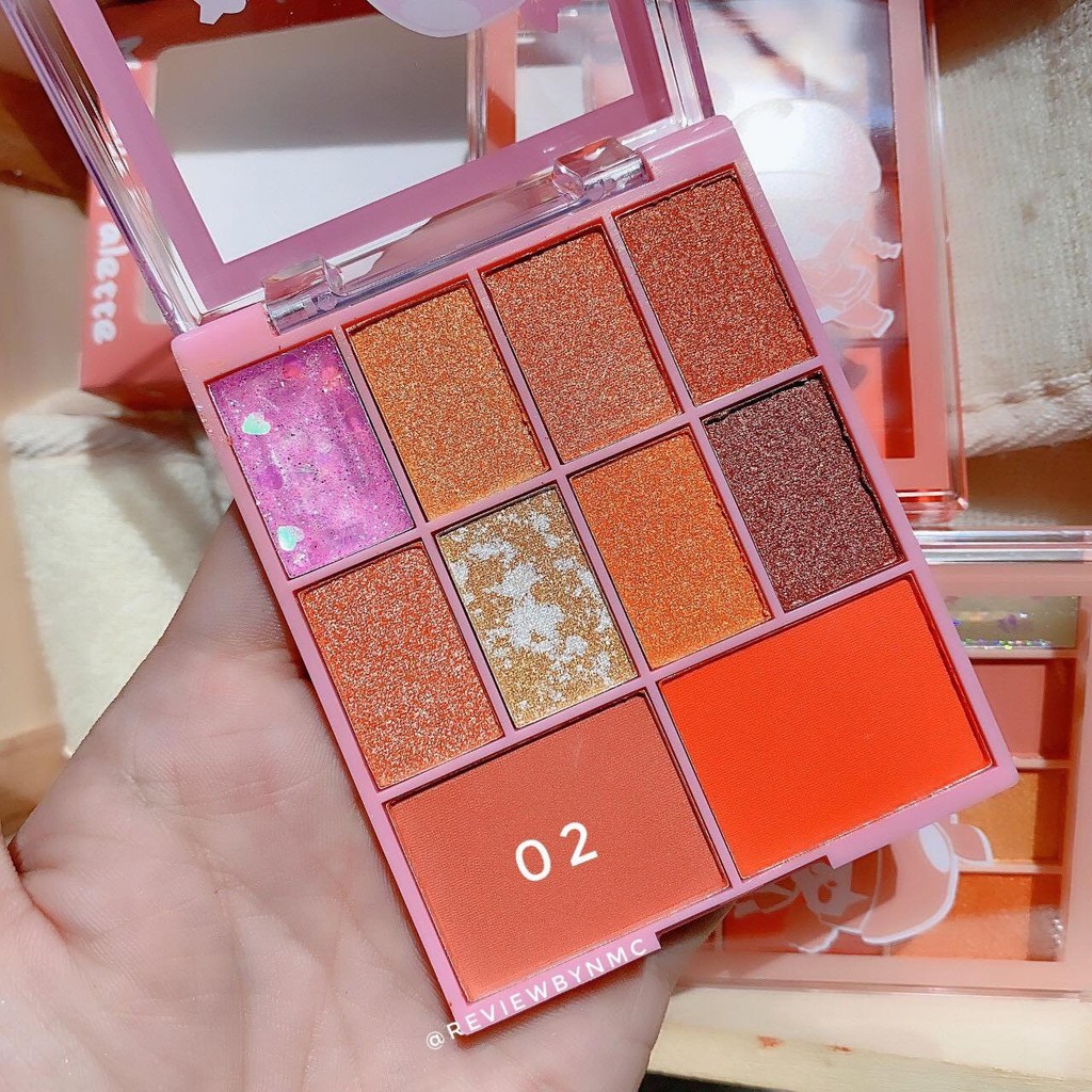 Bộ Phấn Mắt 10 Ô IMAN OF NOBLE MAKEUP PALETTE 6661 Auth Nội Địa | BigBuy360 - bigbuy360.vn