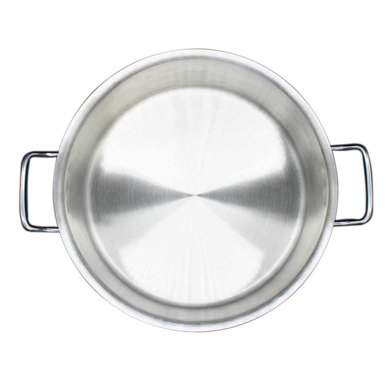 Nồi Casserole Inox Quantum 4L - Đường Kính 25cm Kèm Nắp - Vật Dụng Trong Bếp