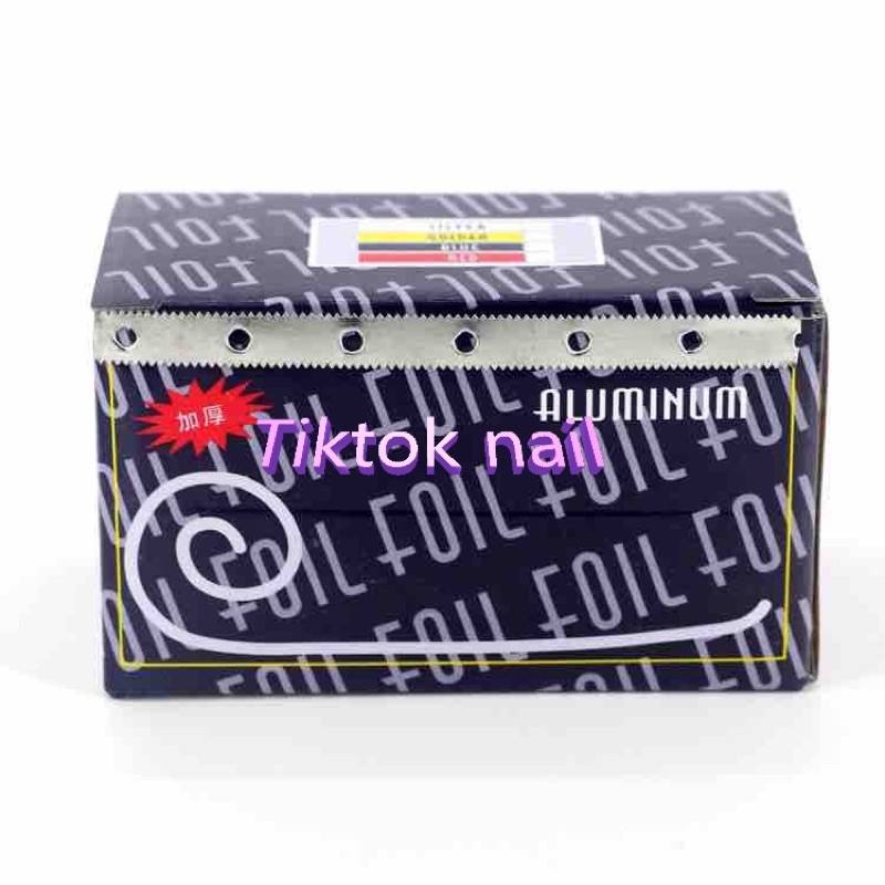 giấy bạc ủ gel -phụ kiện làm tóc