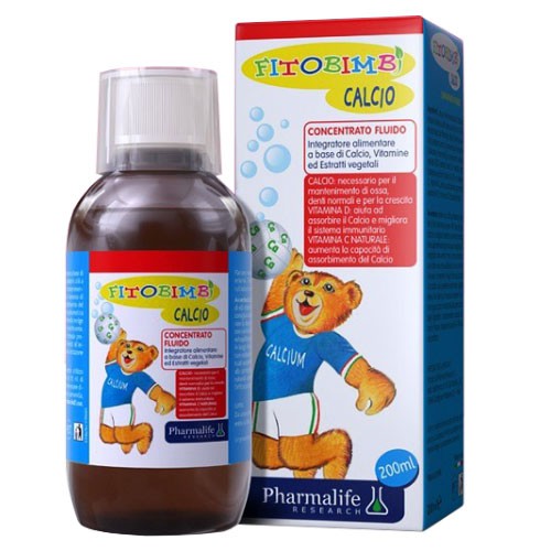 Fitobimbi Calcio – Hỗ trợ bổ sung canxi, Vitamin D giúp trẻ cao lớn, xương chắc khỏe