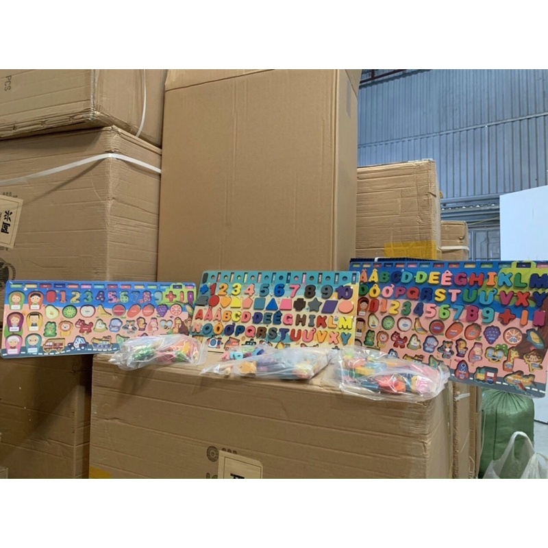 🐳🐳 Bộ Đồ Chơi Gỗ Câu Cá Và Ghép Hình 5in1🌹- Bộ Bảng Số Thông Minh Bằng Gỗ 63 Chi Tiết Cho Bé