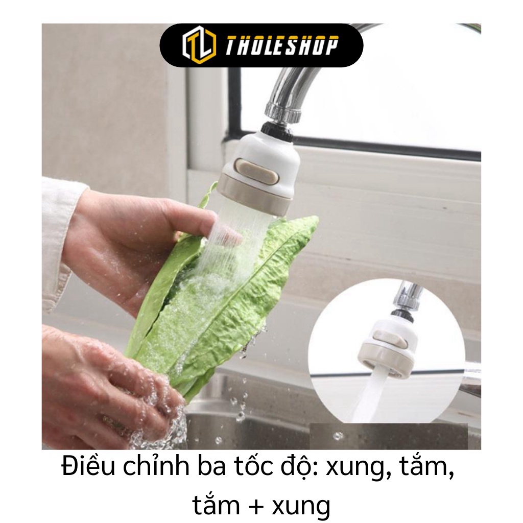 [SGD] Đầu Lọc Nước - Bộ Lọc Van Nước Tại Vòi Tăng Áp Lực Nước, Điều Chỉnh 3 Tốc Độ 5708