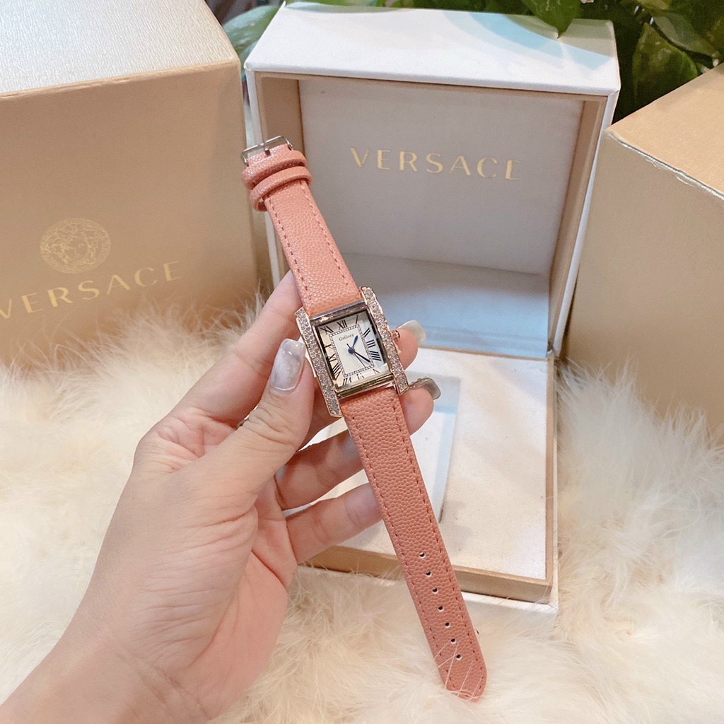 Đồng Hồ Nữ thời trang , mặt vuông , dây da cao cấp ,bảo hành 12 tháng
