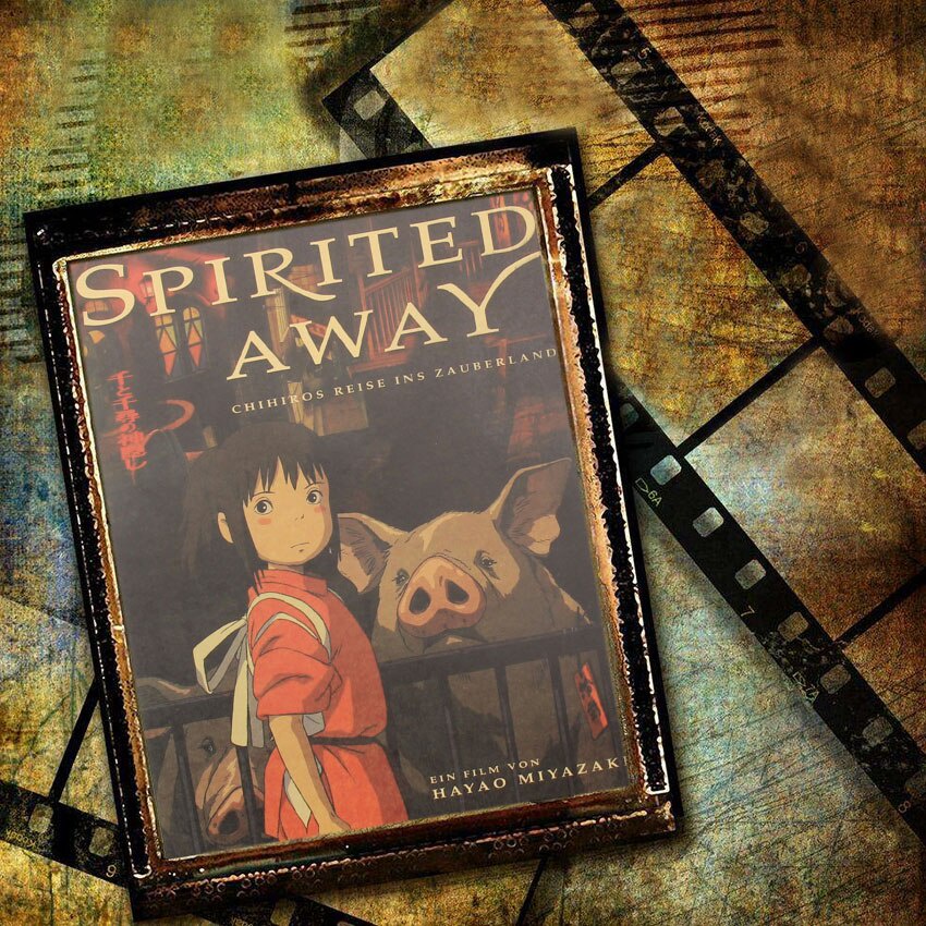 Poster Hoạt Hình Treo Tường 51.5X36 cm