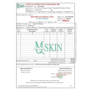 Kem dưỡng Face nhân sâm MQ Skin ( Chính Hãng )