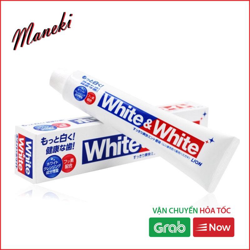 Kem đánh răng White&amp;White nội địa Nhật | KDR Trắng Răng White Nhật Bản - Tuýp 150g