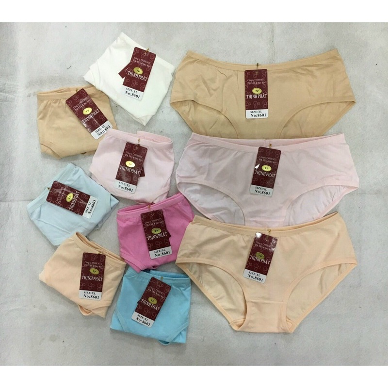 10 Quần lót nữ vải thun Cotton (8601 XL) ĐL hiệu Thịnh Phát.