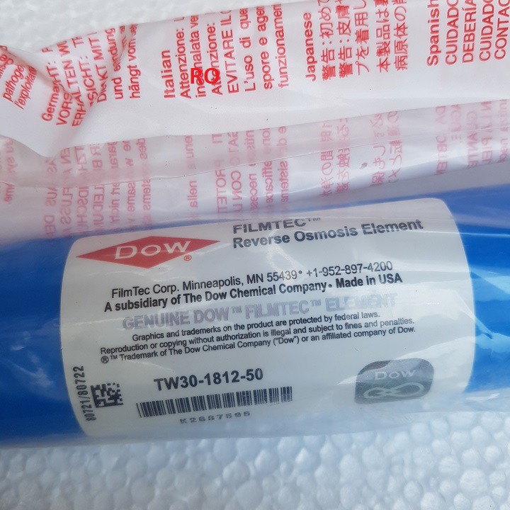 Lõi Lọc Nước Số 4 Màng RO DOW FILMTEC 10 Lít/H (Xanh)-150 | BigBuy360 - bigbuy360.vn