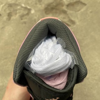 [Full box] giày Jordan hồng phấn đen cao cổ mới