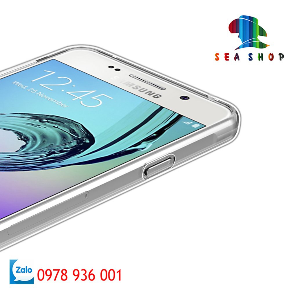 [TẶNG CƯỜNG LỰC]Ốp lưng Samsung Galaxy A5 2016 - A510 silicon trong suốt