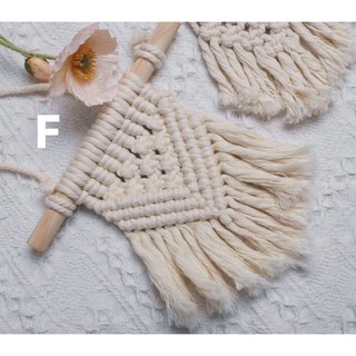 Macrame mini treo tường trang trí phòng
