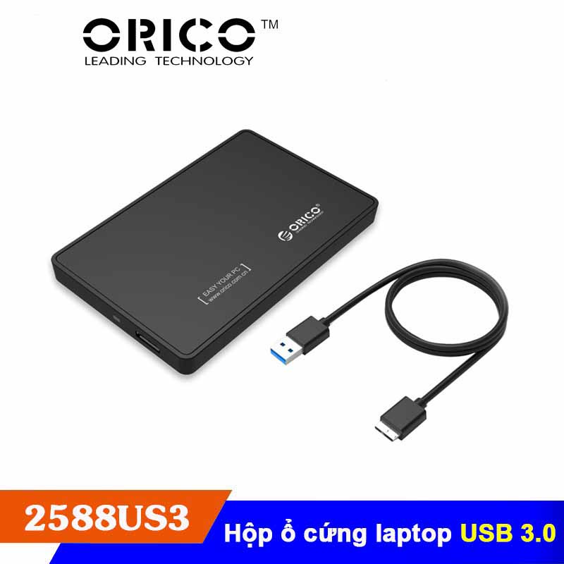 Hộp ổ cứng di động,Hộp Ổ cứng ORICO 2577 US3 Kết nối cổng USB 3.0 cho tốc độ truyền nhanh hơn- Bảo hành uy tín