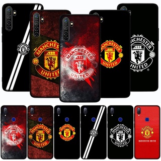 Ốp lưng điện thoại Silicone mềm cho OPPO Reno 5 4 3 Pro A77 A57 A39 F3 F5 Reno5 Reno4 Reno3 hình Manchester United FC