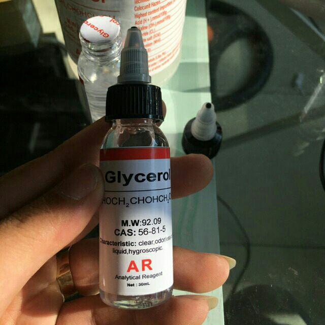 GLYCEROL nước kích mực chai chiết 1oz